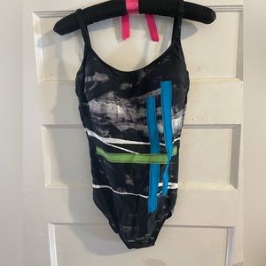 Gideon Oberson one piece bathing suit size 10